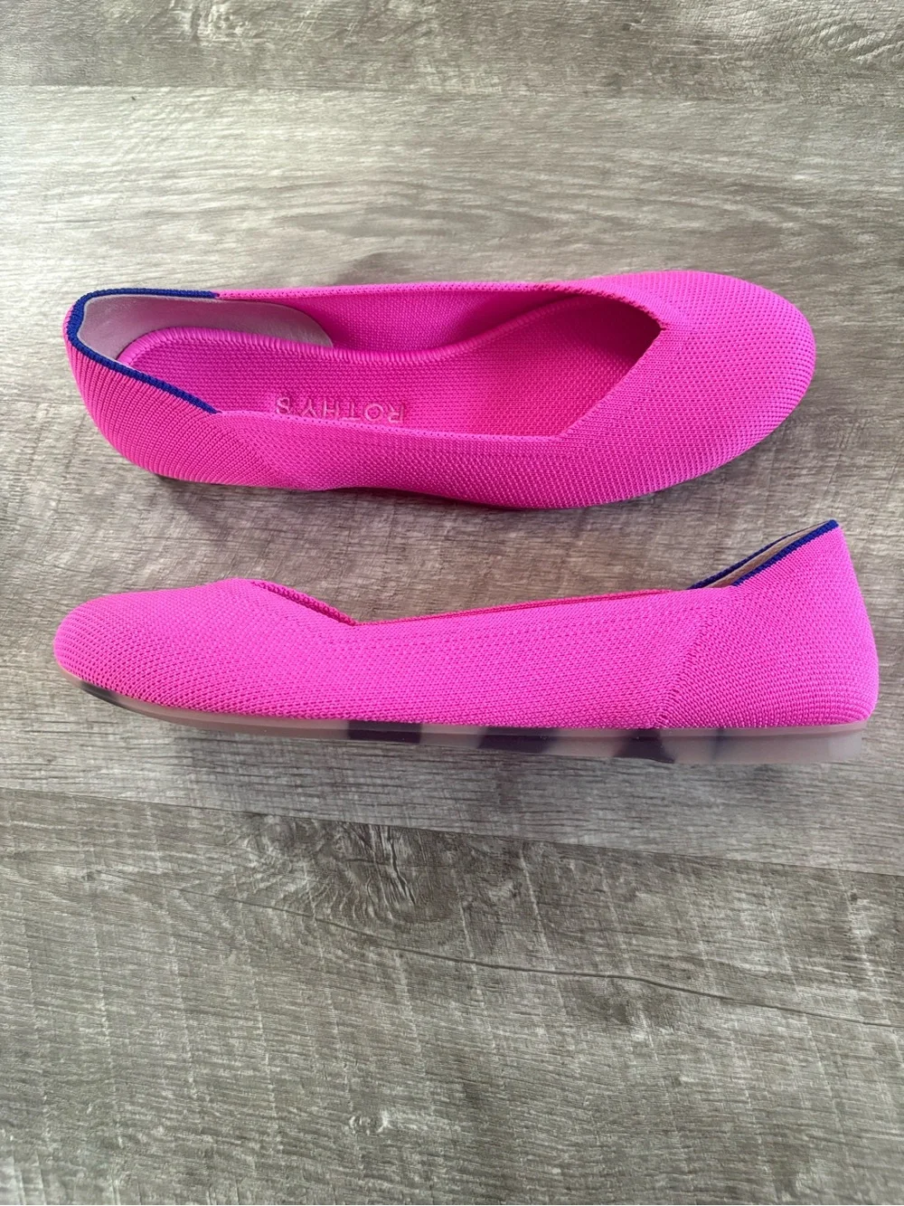 Rothy’s the Flat in dragonfruit size 7.5